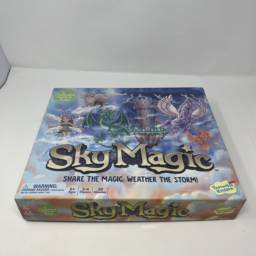 Sky Magic cooperative board game by Peaceable Kingdom (100% Complete!)‎